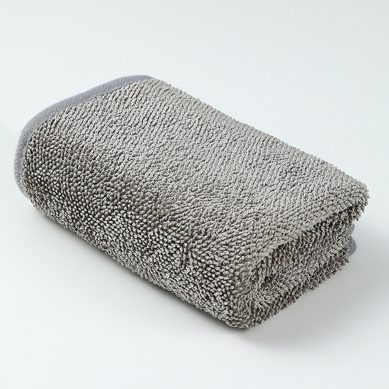 Chiffon de nettoyage épaissi "gris" 30*30cm