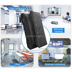 2台のPCが1つのモニターデータとビデオを共有フル機能デュアルUSB-C KVMスイッチシングル4K 60Hz HDMI 2.0 (ラップトップ用) - Product Image 5