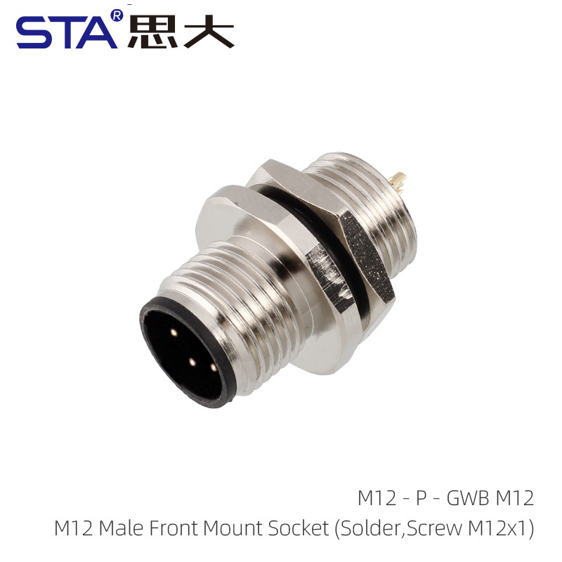 Montaje Frontal Macho -M12*1