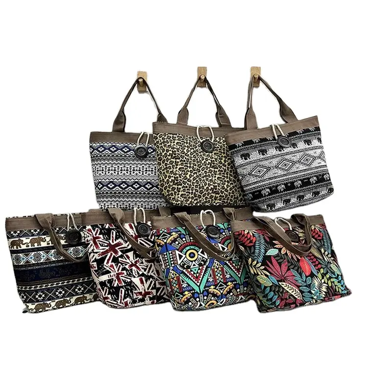 Kadınlar için moda çin tarzı çanta popüler, kadınlar için basit omuz çantası, moda özel nakış kanvas çanta