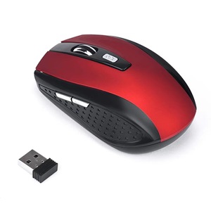 Smerigliato 2.4GHz 6 pulsanti Mouse Wireless ricevitore USB Pro Gamer per PC Laptop Computer Desktop Mouse ottico Wireless - Product Image 5
