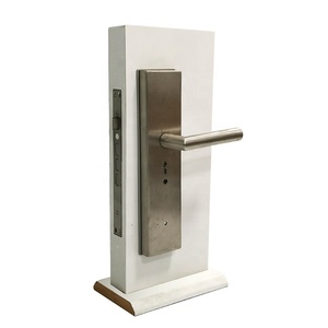 Lucchetto antifurto intelligente per porte in vetro e alluminio per sblocco remoto Bluetooth con compatibilità con chiave e rete IP - Product Image 4