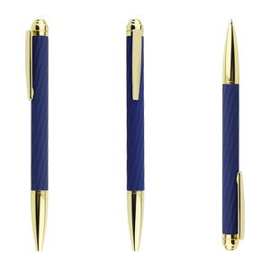 Top Quality Metal <strong>Brand</strong> Ballpoint Pens Heavy Twist Pen with Custom Rubber Color Design Soft Holding Good <strong>Writing</strong> for VIP Gift - Product Image 3