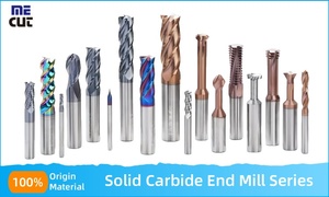 工厂批发实心硬质合金4槽立铣刀数控刀具方形刀具组Hrc55铣刀 - Product Image 6