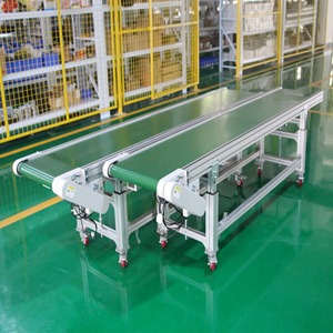 Belt Assembly Line Small Food Conveyor Conveyor Belt <strong>Unloading</strong> <strong>Loading</strong> Mobile Climbing <strong>Machine</strong> Injection Molding <strong>Machine</strong> Connect - Product Image 5