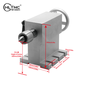 Overseas Warehouse Ru ES Nema 34 Stepper Motor (4:1) K11-100mm 4Jaw Chuck 100mm <strong>CNC</strong> <strong>4th</strong> <strong>Axis</strong> + Tailstock for <strong>Cnc</strong> <strong>Router</strong>