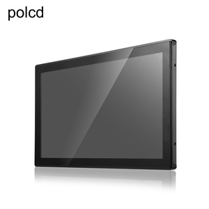 Monitor de pantalla táctil de 15 "Pantalla LED TFT Resolución de 1024x768 Monitor LCD VGA para PC POS Cajero