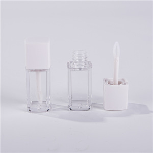 5ml Empty square Lip Gloss Tube Big <strong>Doe</strong> Foot Lipgloss square Lip Container for Lip Gloss Custom logo - Product Image 6