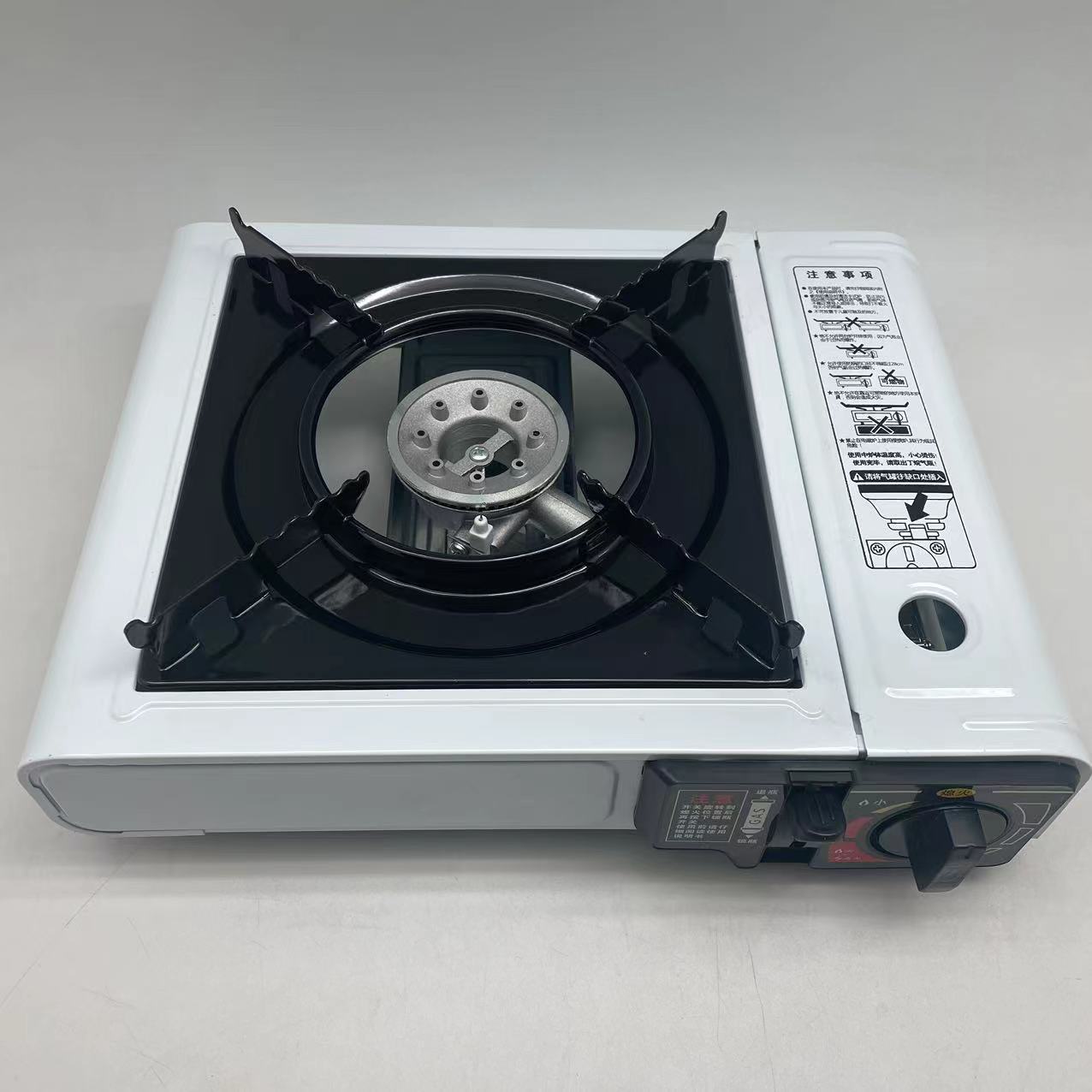 Single-use color boxed cassette stove(white)