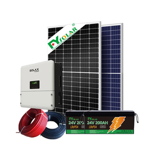 迷你1kw 1.5kw 2kw家用太阳能系统太阳能电池板套件设置离网系统 - Product Image 1