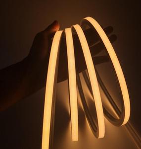 1010 10x10mm DC12V DC24V SMD2835 120LEDS 10W 100M Roll Cuttable Cabinet Silicone <strong>Led</strong> Neon Strip for Linear Light - Product Image 4