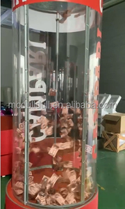 新型充气立方体现金抓取机摊位抓钱游戏活动充气钱飞取机 - Product Image 2