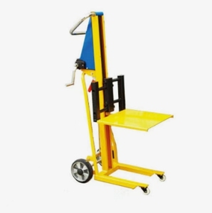 Mini Hand Winch Stacker Mini Forklift Trolley Slot Truck Raised Truck Lightweight <strong>Loading</strong> and <strong>Unloading</strong> Truck - Product Image 2