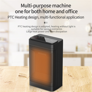 Mini portatile torre Touch Timer telecomando PTC ceramica riscaldamento rapido aria calda Smart casa riscaldatore con testa di visualizzazione oscillante - Product Image 2