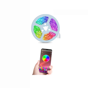 LEDEAST AV-FA100 muti-fonksiyonu 10m esnek Tuya Wifi akıllı cep telefonu kontrolü 16 milyon RGB renk değiştiren LED şerit işık - Product Image 1