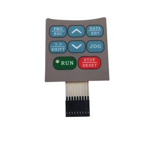 Pequeño interruptor de tecla separado, pegatina de panel de control, función de superposición de teclado, Interruptor táctil, película de circuito, película personalizada, interruptor de película - Product Image 1