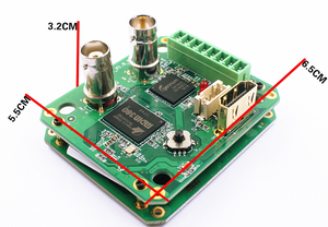 Kodlama kurulu 3-in-1 kod kontrol panosu LVDS 3G-SDI HD MI CVBS kuyruk kurulu dönüştürmek için Savgood FCB blok kamera SG-TB01-3SDI - Product Image 2