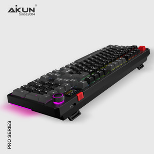 แป้นพิมพ์เกมมิ่งแบบกลไกไร้สาย Gasket GX998WR PRO, หน้าจออัจฉริยะ, แบตเตอรี่แบบชาร์จได้, ไฟแบ็คไลท์ RGB - Product Image 2