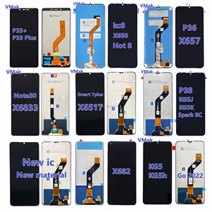 อะไหล่ประกอบแผงดิจิไทเซอร์หน้าจอสัมผัสสำหรับ itel P33 + จอแสดงผล LCD - Product Image 6