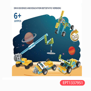 EPT Em16 107Pcs Plastic <strong>Science</strong> <strong>Blocks</strong> Kit New Experiment <strong>Building</strong> <strong>Block</strong> Learning Puzzle Toy for Kids STEM Education - Product Image 2