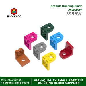 BLOCKMOC 3956w 2x2 Bracket Building Block Double sided Board Bricks Compatible with <strong>all</strong> Brand <strong>Toys</strong> For Children Gift Box - Product Image 6