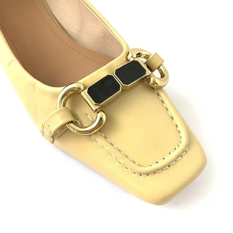 Clip de zapatos de tacón alto para mujer, hebilla de cadena de aleación de zinc con logotipo personalizado, nuevo estilo, venta al por mayor
