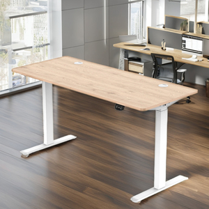 Barato fácil de instalar muebles de oficina en casa ergonómico eléctrico altura ajustable ordenador mesa elevadora Escritorio de pie - Product Image 4