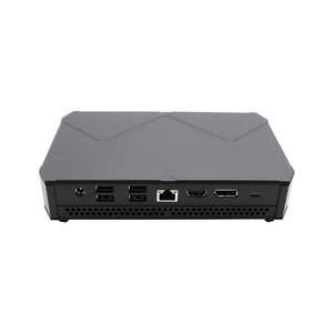 Yüksek kaliteli çekirdek i7 9850H mini pc 2 * NVME DP HD-MI tip-c thres ekran masaüstü bilgisayar çift ram yuvaları Mini adet - Product Image 5
