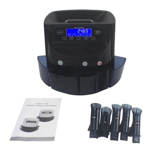 XD-9005A de monedas de dólares de EE. UU., contador automático de monedas con envoltorios enrollables, muestra el valor de cada moneda - Product Image 4