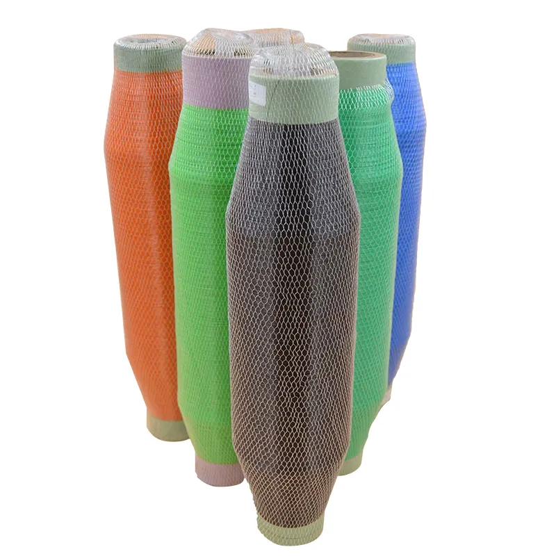 Fil de Filament pour tissage de perruques, 100% Polyester Pet, 100d 80D 100D, fil coloré rose vif, vente en gros, livraison gratuite