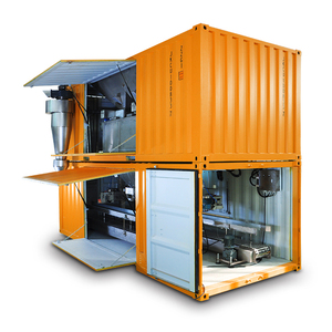 Contenitore d'imballaggio automatico della macchina di scarico del contenitore della bilancia e dell'insaccamento - Product Image 1