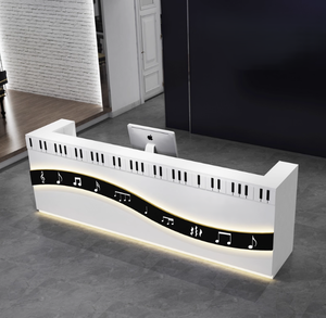 Durevole MDF Piano Store cassa di musica arte istituto di Reception banco Studio per negozio di applicazioni alberghiere Design - Product Image 1