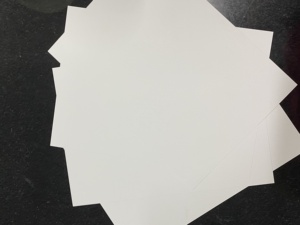 Haihong Plastic Sheet Digital Press Sheet Business Card Printing Toptip 0.15mm-0.18mm Thick <strong>HP</strong> <strong>Indigo</strong> Digital Presses