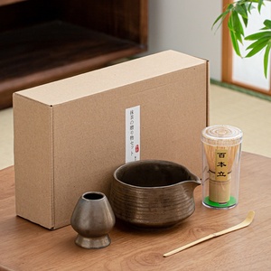 Yüksek kaliteli el yapımı japon tarzı Matcha Chawan renkli Matcha kase emzik Matcha çırpma seti - Product Image 5