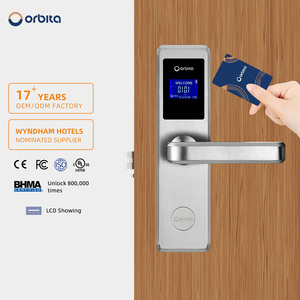 Encoder ta E4031 yeni 2024 LCD ekran oda numarası otel odası enkoder ile anahtar kart kilit sistemi - Product Image 1