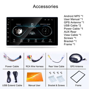 Sistema Android 10 Youtube Video FM Stereo 2Din 7 pollici Android 4 Core 1 16GB 9211 autoradio - Product Image 6