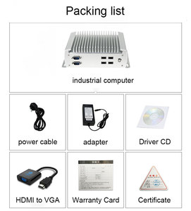 Industrial Grade Mini PC for In-Vehicle Use Fanless Rugged <strong>Embedded</strong> <strong>Computer</strong> with 6xCOM RS232 DDR3 Memory US/EU Plug Options - Product Image 6