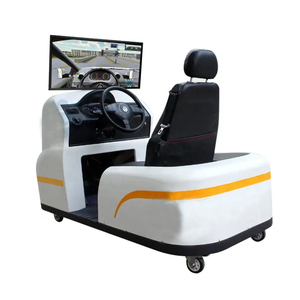 Simulador de conducción inteligente que funciona con monedas Simulación dinámica de automóviles para el entrenamiento de la Escuela de conducción de automóviles - Product Image 3
