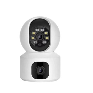 Resolución HD Wifi Cámara interior Monitor de bebé Intercomunicador de voz remoto Sistema de cámara CCTV giratoria de 360 grados - Product Image 1