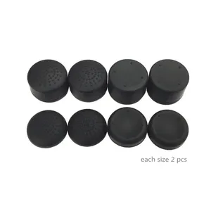 PS5 PS4 PS3 Xbox360 denetleyicisi için 8 adet Analog yükseklik Joystick kapak silikon başparmak sopa oyun aksesuarları başparmak sopa kavrama kap - Product Image 2