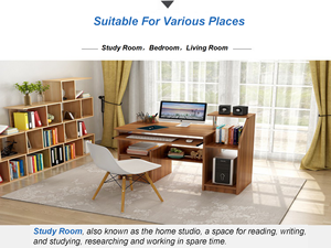 Modern Style Simple Home Office Study Desk Wooden Office <strong>Table</strong> <strong>Computer</strong> Desk Laptop <strong>Table</strong> - Product Image 3