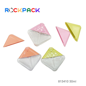 30毫升彩色可再填充方形空迷你口袋塑料香水扩散器瓶 - Product Image 6