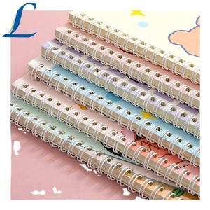 <strong>Basic</strong> Simple Notebook Wide Ruled Wire Bound Spiral School <strong>Book</strong> Notebook Assorted Solid Colors Wide Ruled Composition Notebook - Product Image 4