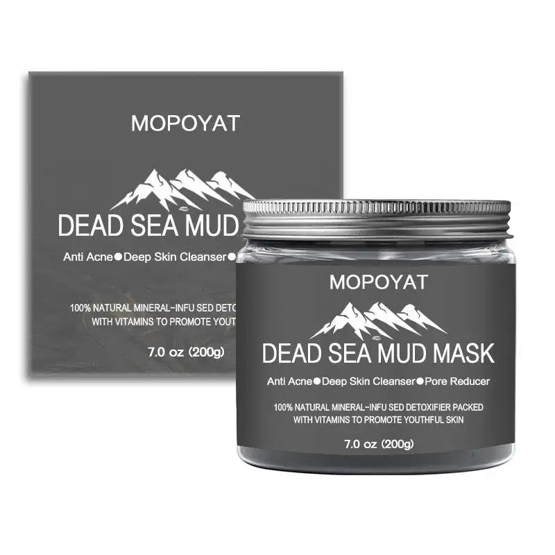 Factory supports High Quality Dead Sea Mud Face Mask Cleaning Blackhead Acne Moisturizing Clay Facial Mask