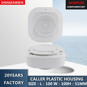 ABS Plastic Electronic Instrument <strong>Enclosure</strong> 100*100*51mm Air Quality Sensor Box with <strong>9V</strong> Battery IoT Connectivity High Quality - Product Image 6