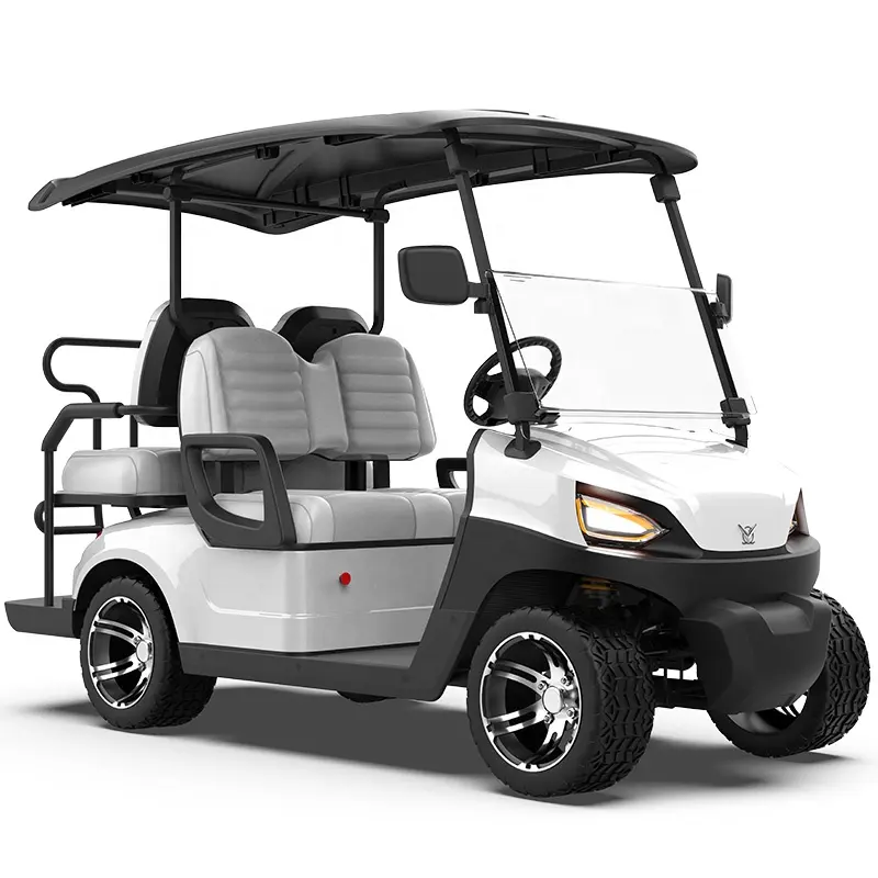 Aplicación de tecnología de vehículos de carretera Mega cantidad por lote Superventas en stock Kinghike Electric Golf Cart Ce 3M 3-4 Racer Pro
