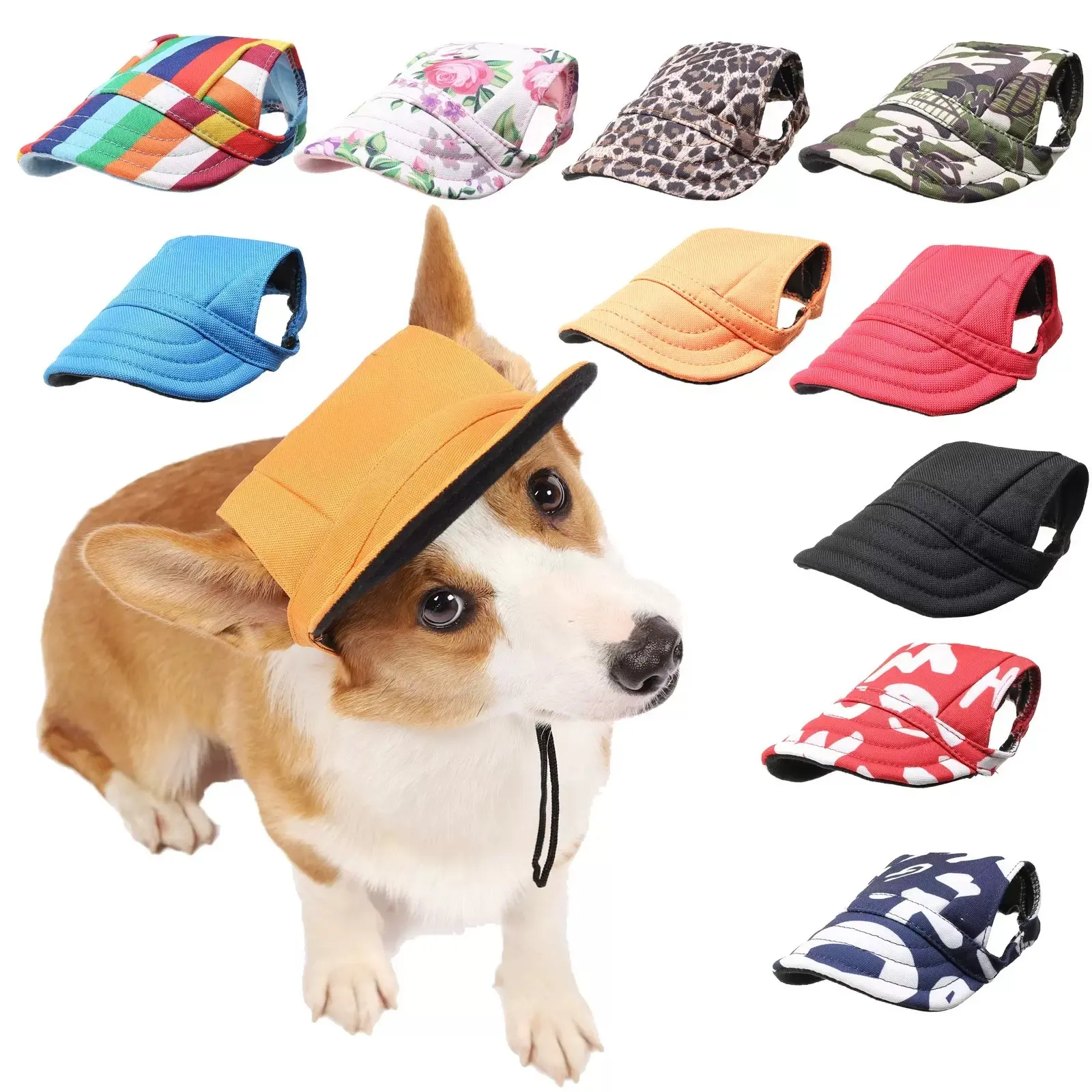 All'ingrosso accessori per animali domestici traspiranti cappelli con lingua di anatra cappelli di moda sport per il tempo libero cane per animali domestici