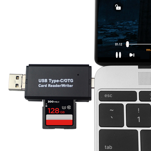 Cep telefonları ve bilgisayarlar harici kurulum için C kart okuyucu USB 2.0 hepsi bir arada OTG kart okuyucu yazın - Product Image 2