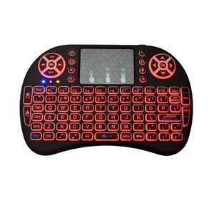 Retroiluminación de fábrica 2,4 GHz i8 Mini teclado de computadora inalámbrico Gaming Touchpad para Android TV Box Mini PC - Product Image 2