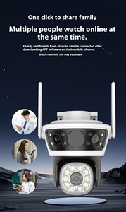 IPC360Home 6MP Ultra HD Cámara IP WiFi para exteriores Cámara Ptz 4K Seguimiento automático Alarma automática Sistema DE SEGURIDAD CCTV resistente a la intemperie - Product Image 3